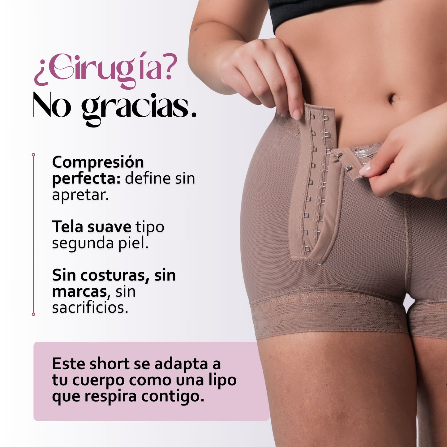 Short efecto lipo Elegida: el que te da resultados de quirófano… solo con ponértelo.