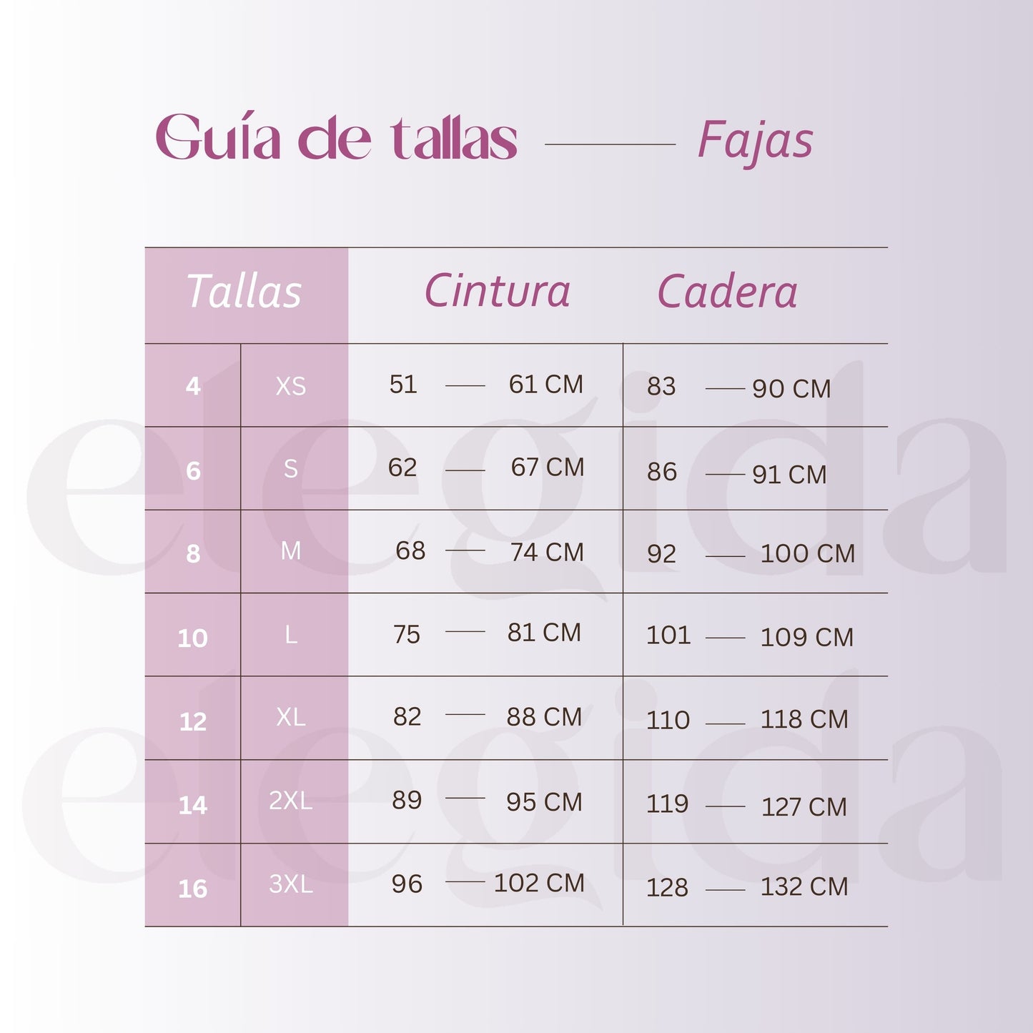 Faja efecto lipo Elegida: la que hace que tus amigas pregunten por tu cirujano.