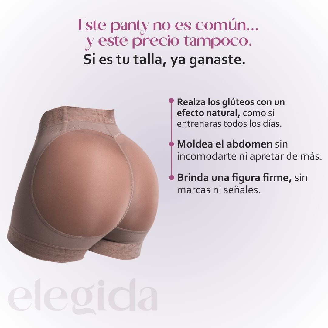 "Panty levanta cola"- el panty que enloquece miradas… y hoy lo tienes casi regalado.