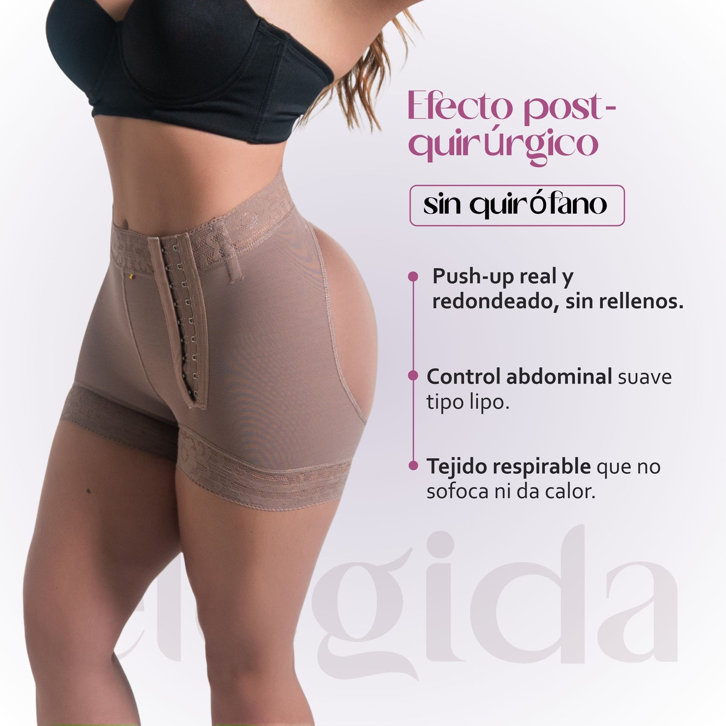 Short efecto lipo Elegida: el que te da resultados de quirófano… solo con ponértelo.