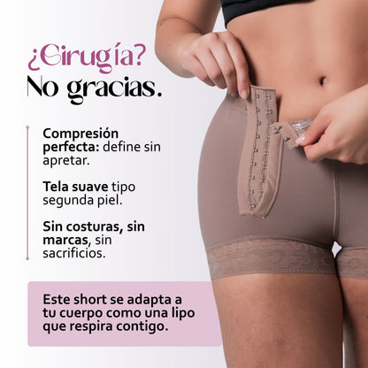 Short efecto lipo Elegida: el que te da resultados de quirófano… solo con ponértelo.
