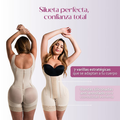 Faja efecto lipo Elegida: la que hace que tus amigas pregunten por tu cirujano.