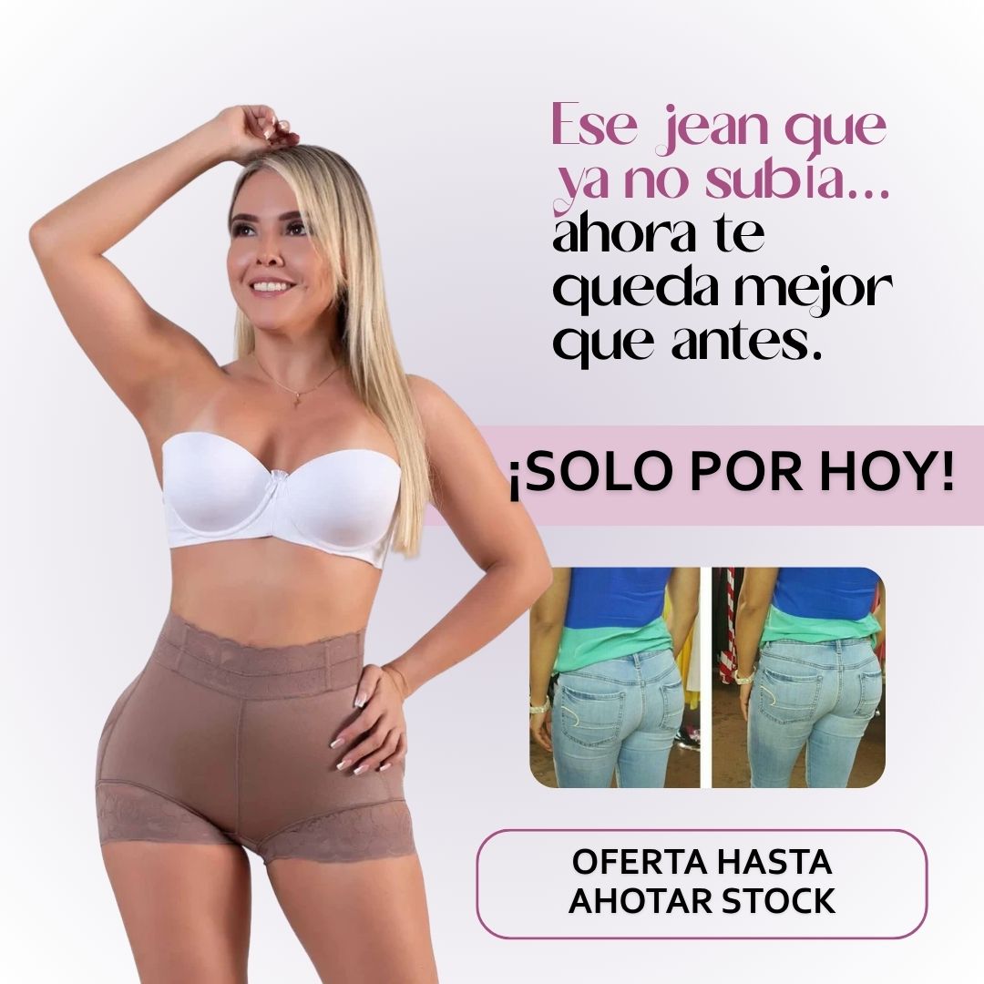 "Panty levanta cola"- el panty que enloquece miradas… y hoy lo tienes casi regalado.