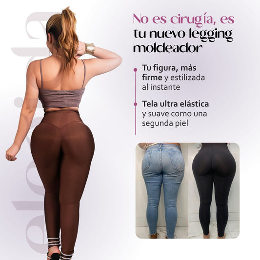 Legging reductor y moldeador – ¡Luce como si te hubieras operado, pero sin dolor ni gastos innecesarios!
